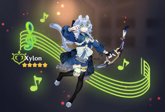 Gacha mockup splash art